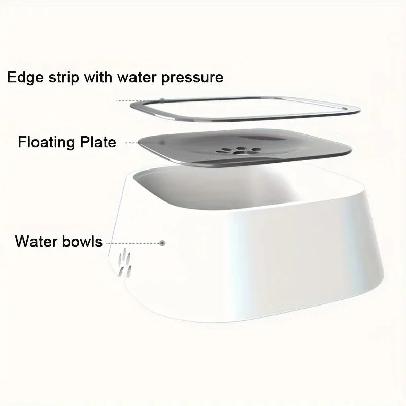 No Spill Slow Water Feeder Bowl 2