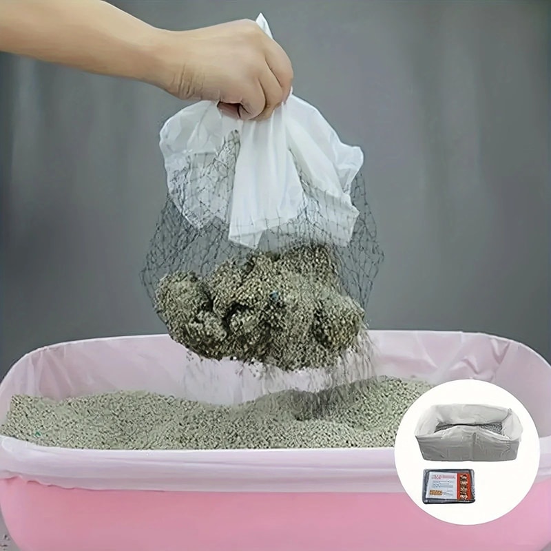 Reusable Cat Litter Filter Net Set 0