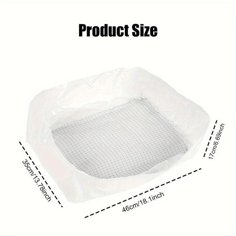 Reusable Cat Litter Filter Net Set 2