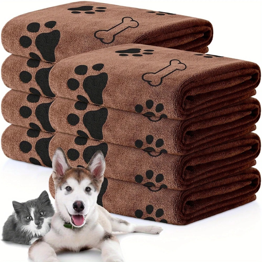 Large Quick Dry Microfiber Dog Towel 24 X 40 Inch 6