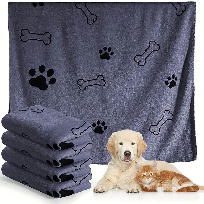 Large Quick Dry Microfiber Dog Towel 24 X 40 Inch 8