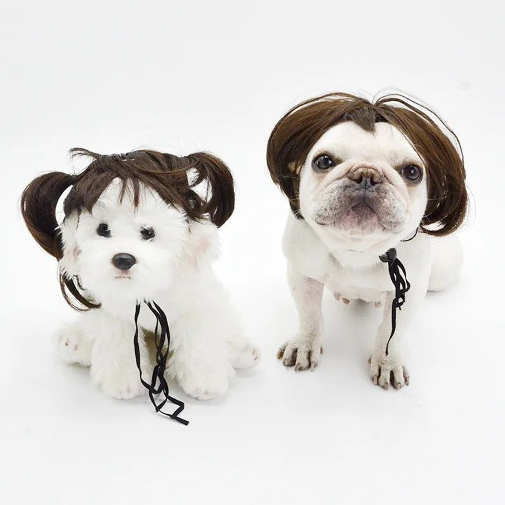 Funny Pet Wig Costume Accessory 3