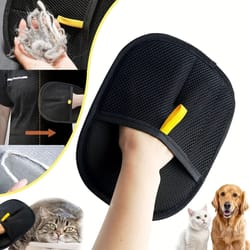 reusable pet hair remover grooming glove