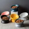 Ceramic Raised Cat Bowl Feeding Set 2