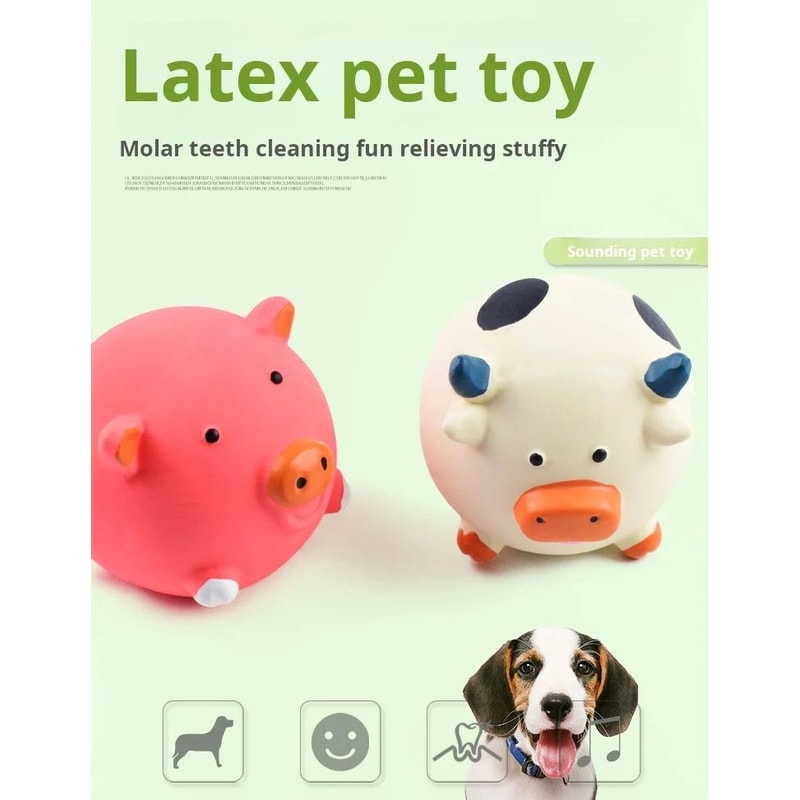 Animal Shaped Squeaky Dog Chew Toys 5