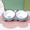 Ceramic Tilted Double Pet Bowl Set 6