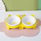 Ceramic Tilted Double Pet Bowl Set 8