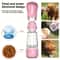 Portable Dog Water Bottle With Bowl 0