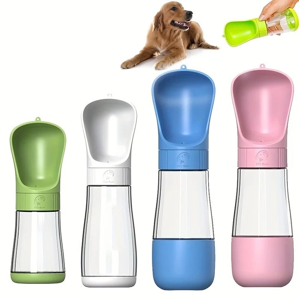 Portable Dog Water Bottle With Bowl 2