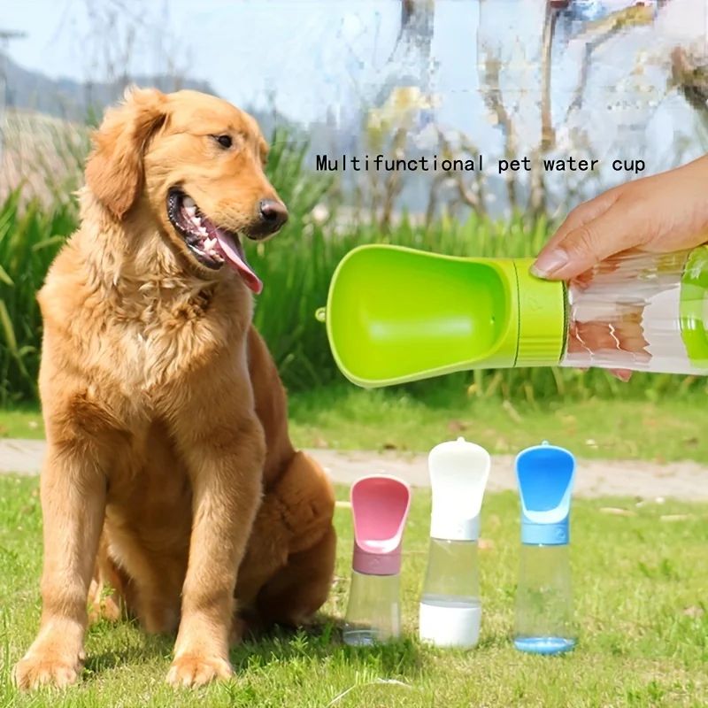 Portable Dog Water Bottle With Bowl 5
