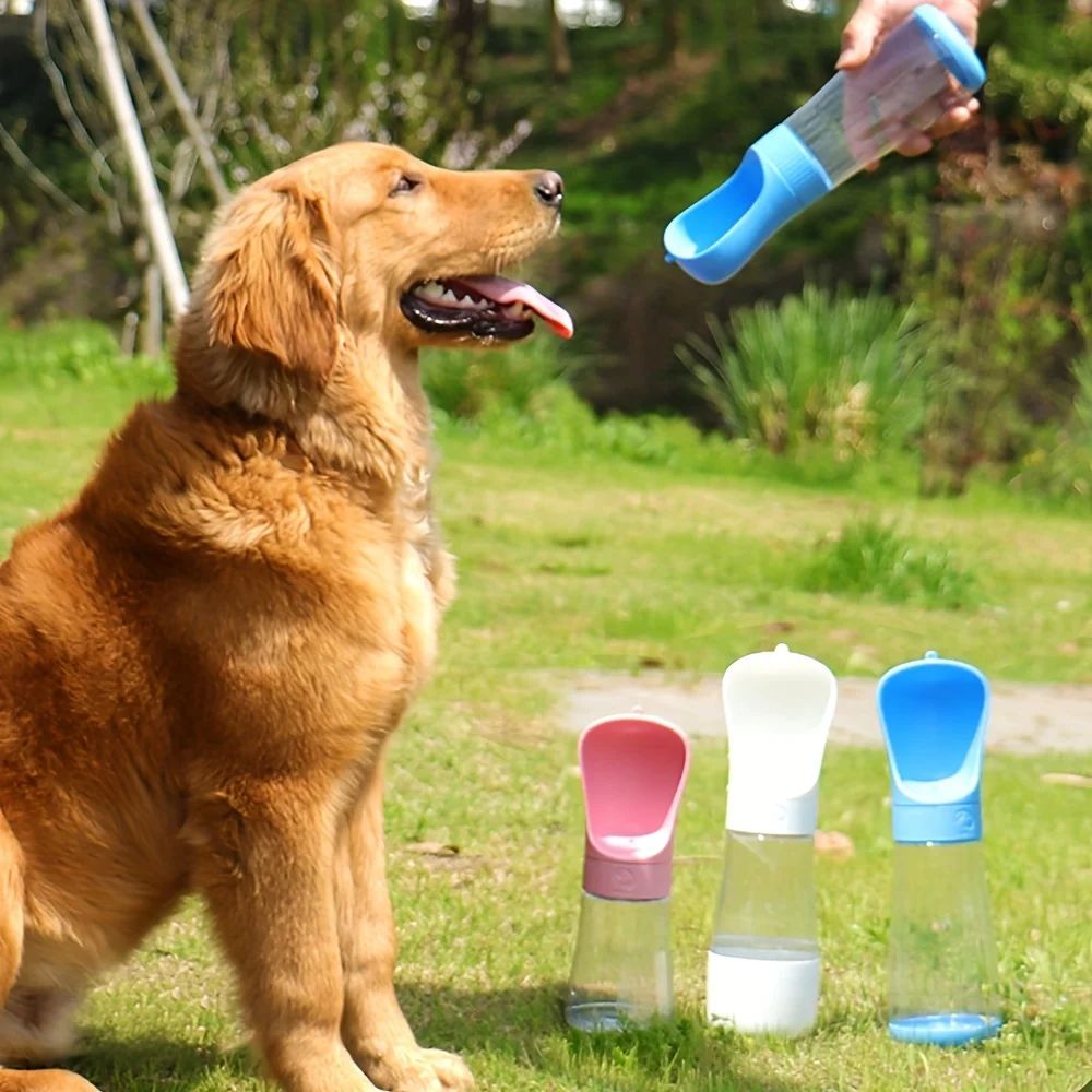 Portable Dog Water Bottle With Bowl 6