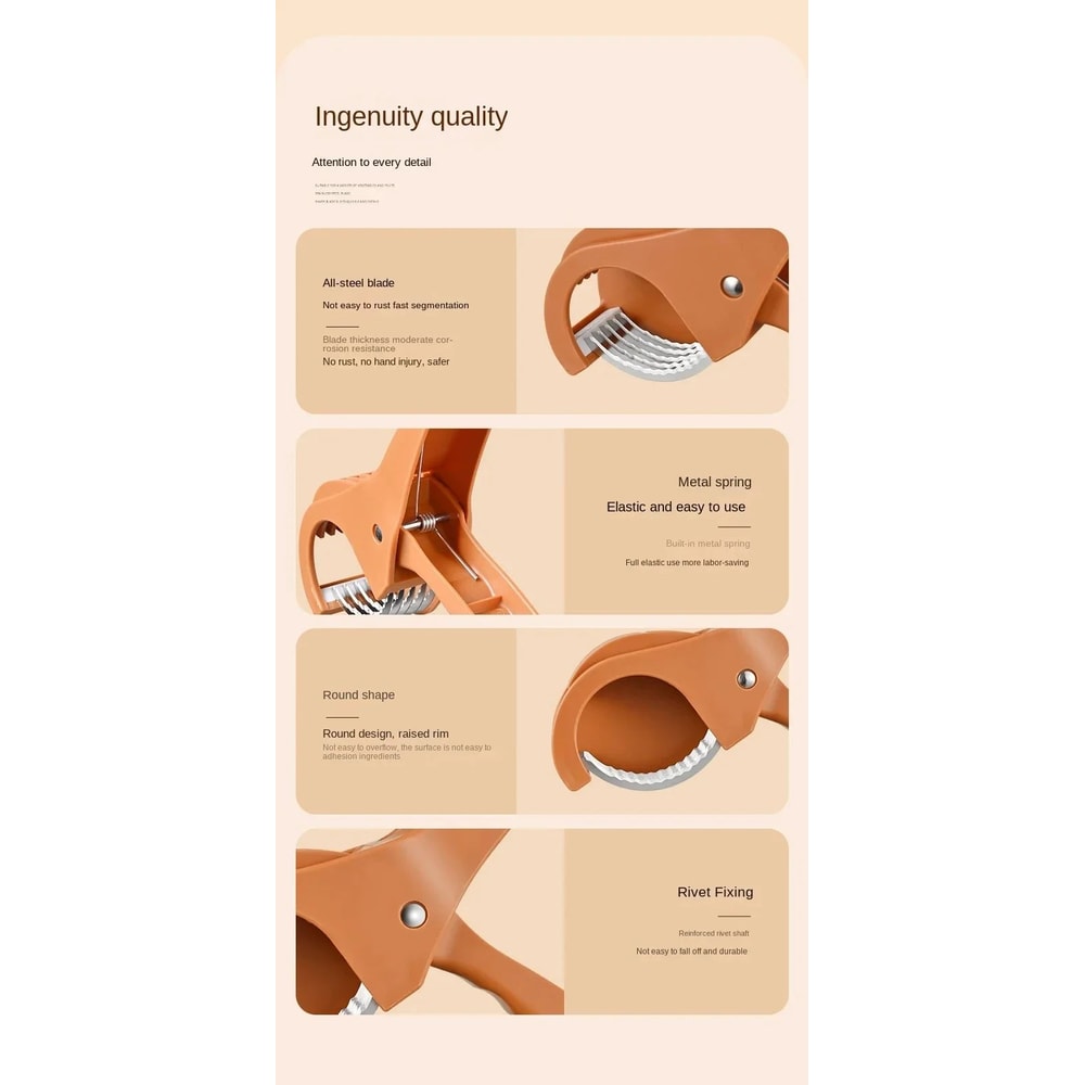 Stainless Steel Vegetable And Fruit Slicer 9