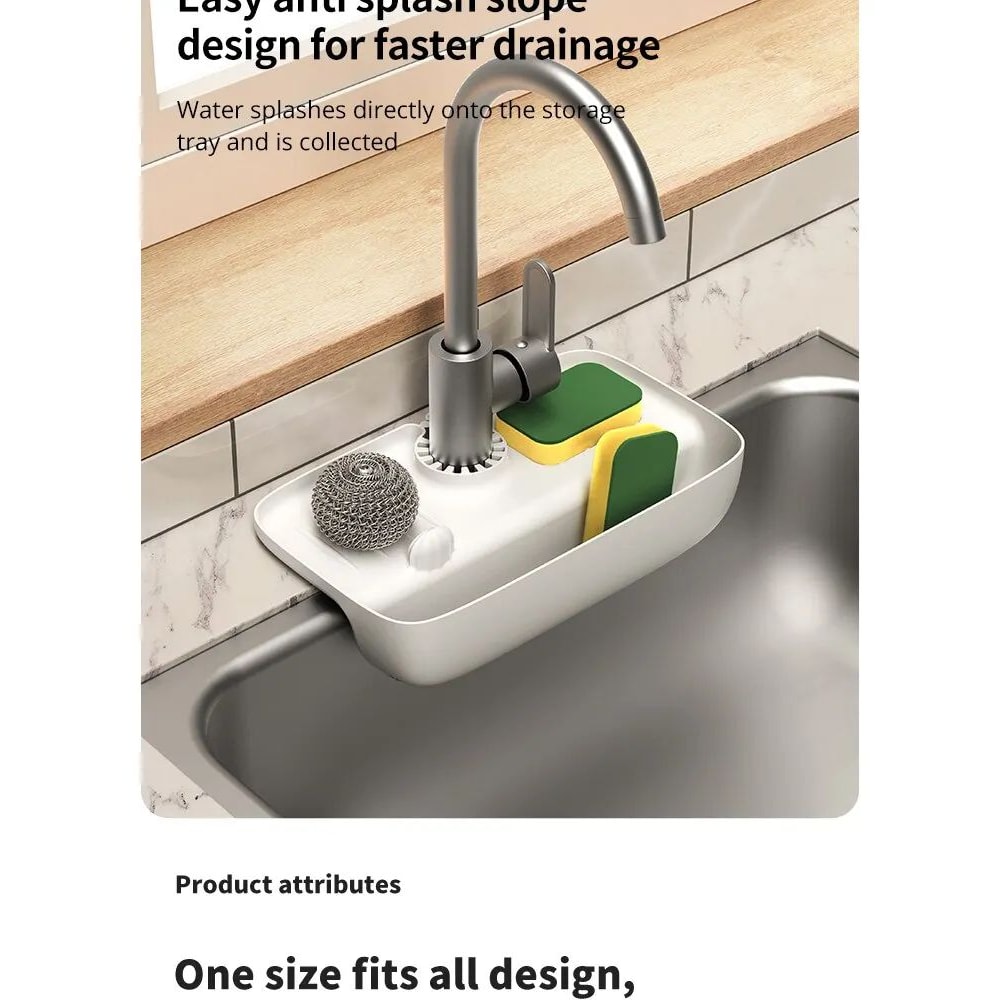 Silicone Sink Drain Rack And Faucet Pad 7