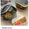 Portable Compartment Lunch Box With Cutlery 10