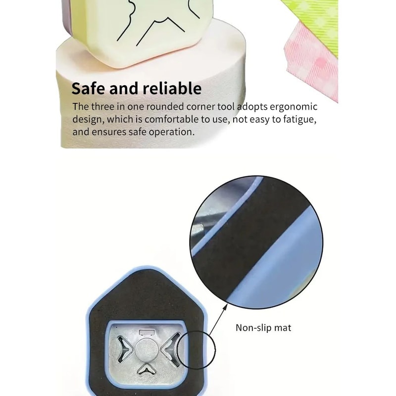 3 In 1 Corner Rounder Paper Cutter 9