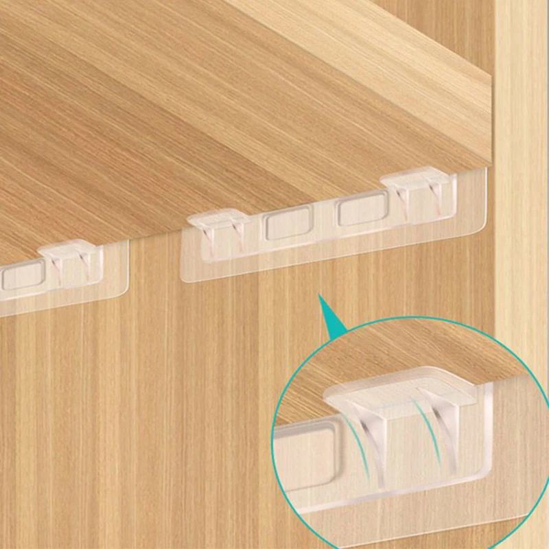 Non Marking Wardrobe Divider Support Brackets 2