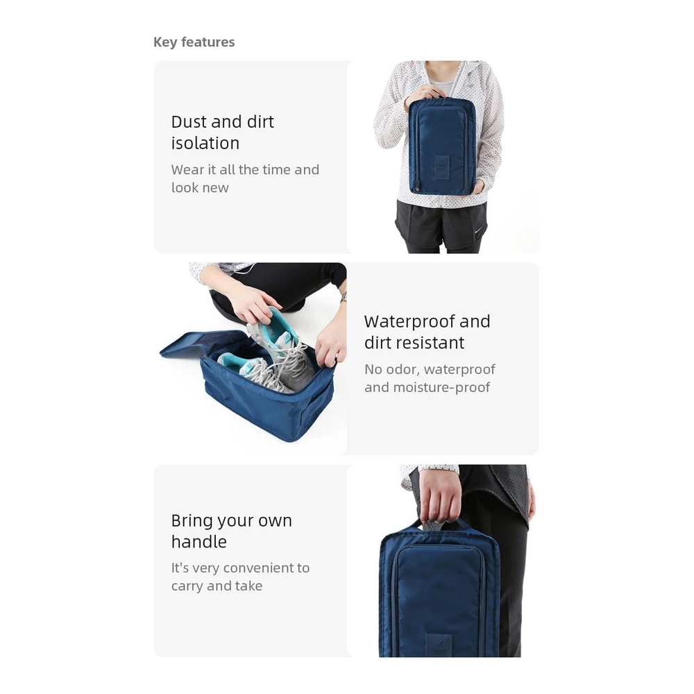 Portable Waterproof Shoe Storage Bag 7