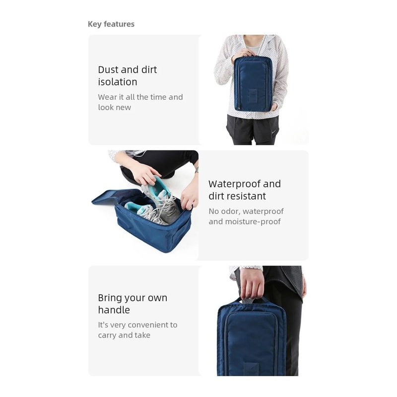 Portable Waterproof Shoe Storage Bag 7