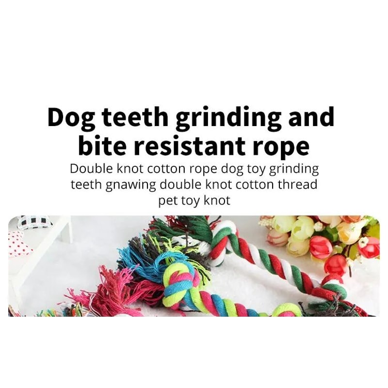 Cotton Rope Chew Toy For Dogs 6