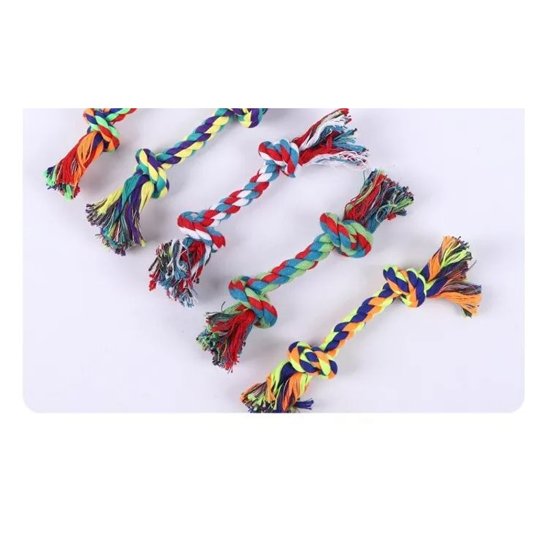Cotton Rope Chew Toy For Dogs 12