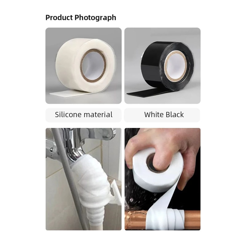 Waterproof Silicone Self Adhesive Repair Tape 9