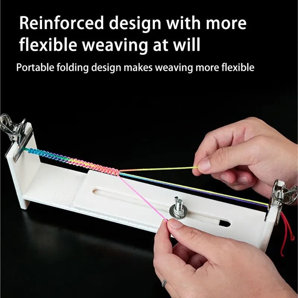 Wooden DIY Bracelet Braiding Frame 2