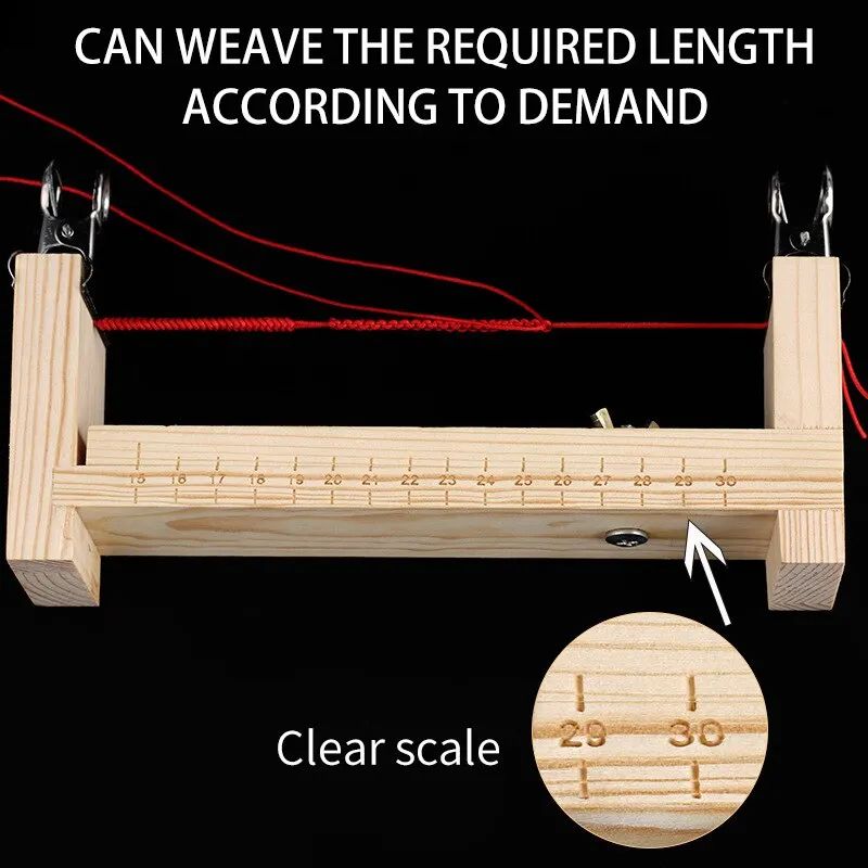 Wooden DIY Bracelet Braiding Frame 5