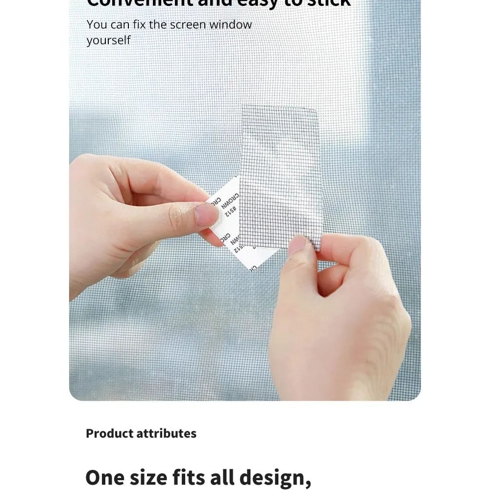 Self Adhesive Window Screen Repair Tape 7