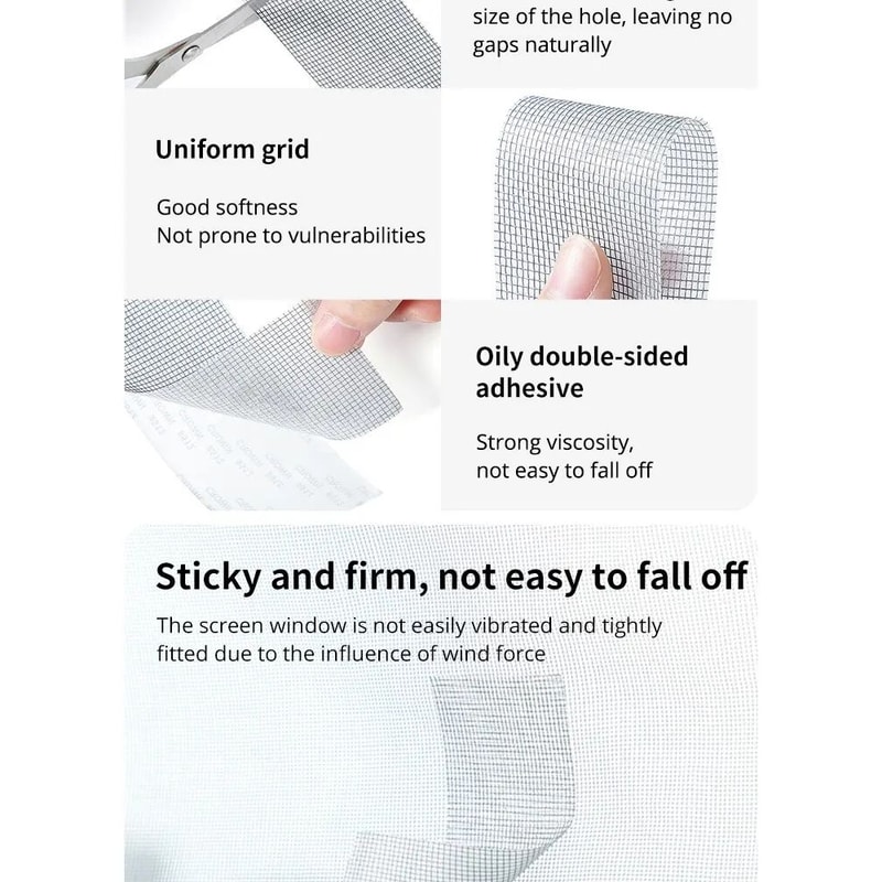 Self Adhesive Window Screen Repair Tape 10