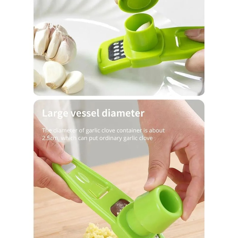 Mini Garlic Grinder Manual Garlic Press For Easy Kitchen Prep 7
