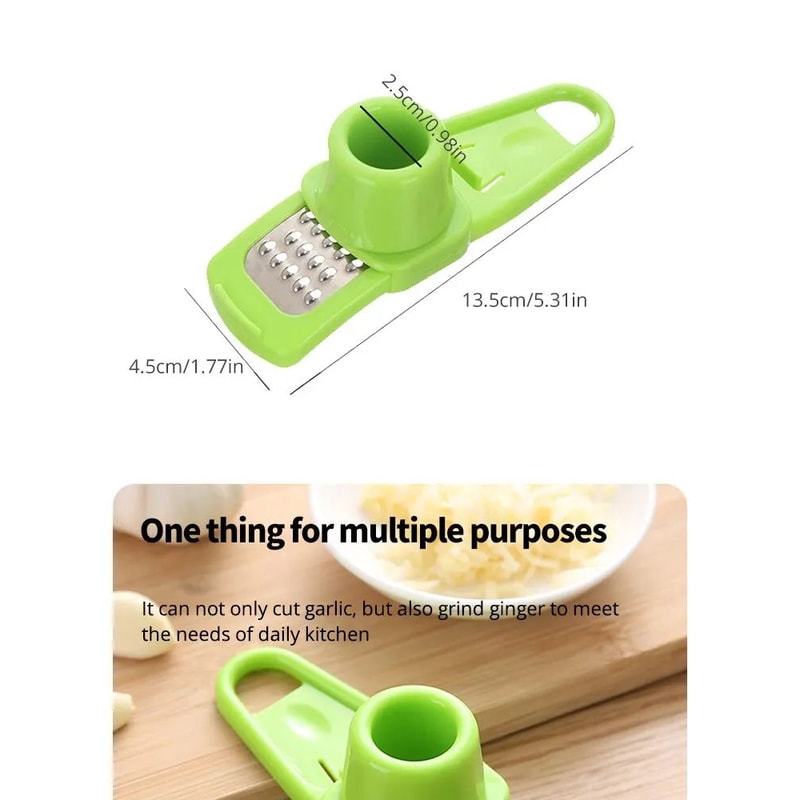 Mini Garlic Grinder Manual Garlic Press For Easy Kitchen Prep 9