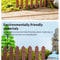 Mini Wooden Picket Fence For Fairy Garden And Bonsai Decor 7