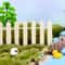 Mini Wooden Picket Fence For Fairy Garden And Bonsai Decor 12