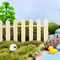 Mini Wooden Picket Fence For Fairy Garden And Bonsai Decor 12