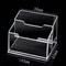 Clear Acrylic Desk Storage And Business Card Holder 2