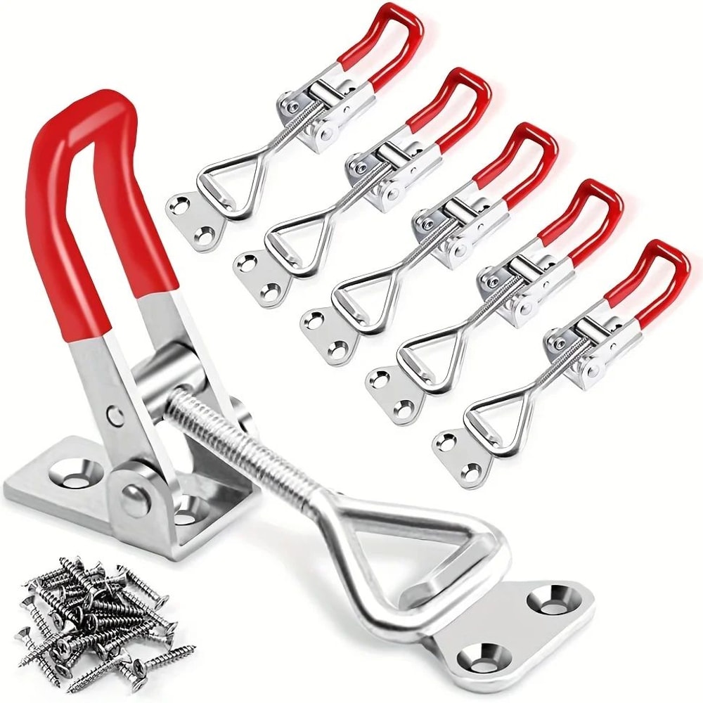 Adjustable Heavy Duty Toggle Latch Clamp Set 0