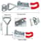 Adjustable Heavy Duty Toggle Latch Clamp Set 9