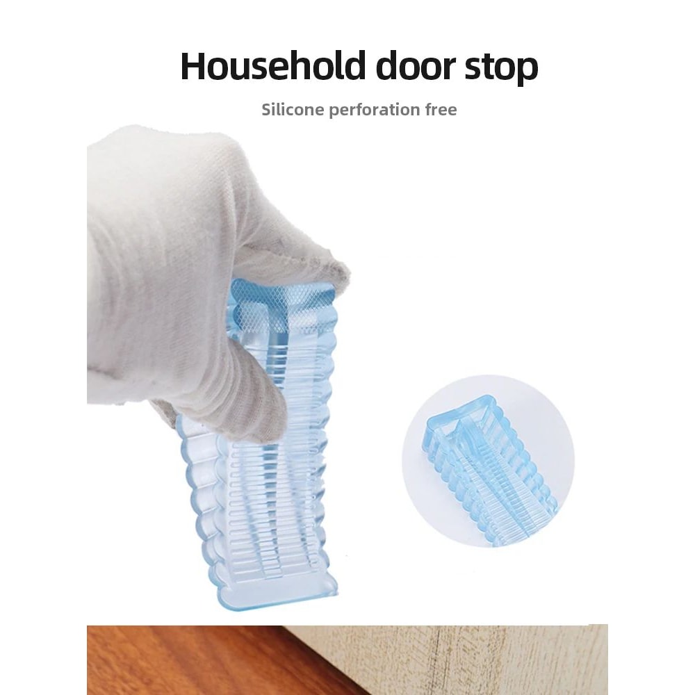 Silicone Door Stopper Wedge For Home And Office Safety 6