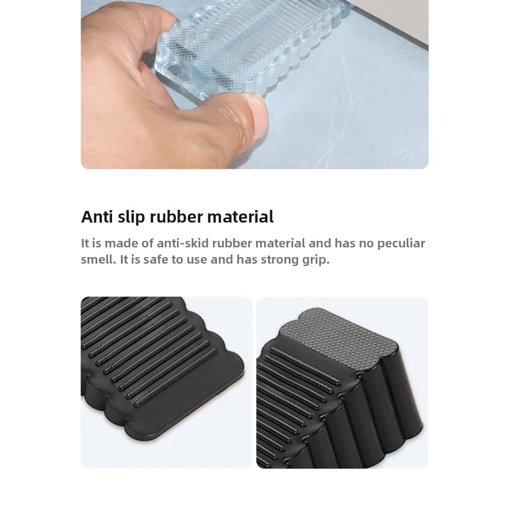 Silicone Door Stopper Wedge For Home And Office Safety 8