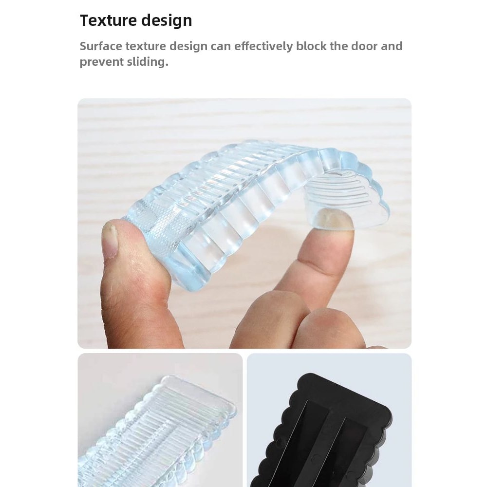 Silicone Door Stopper Wedge For Home And Office Safety 9