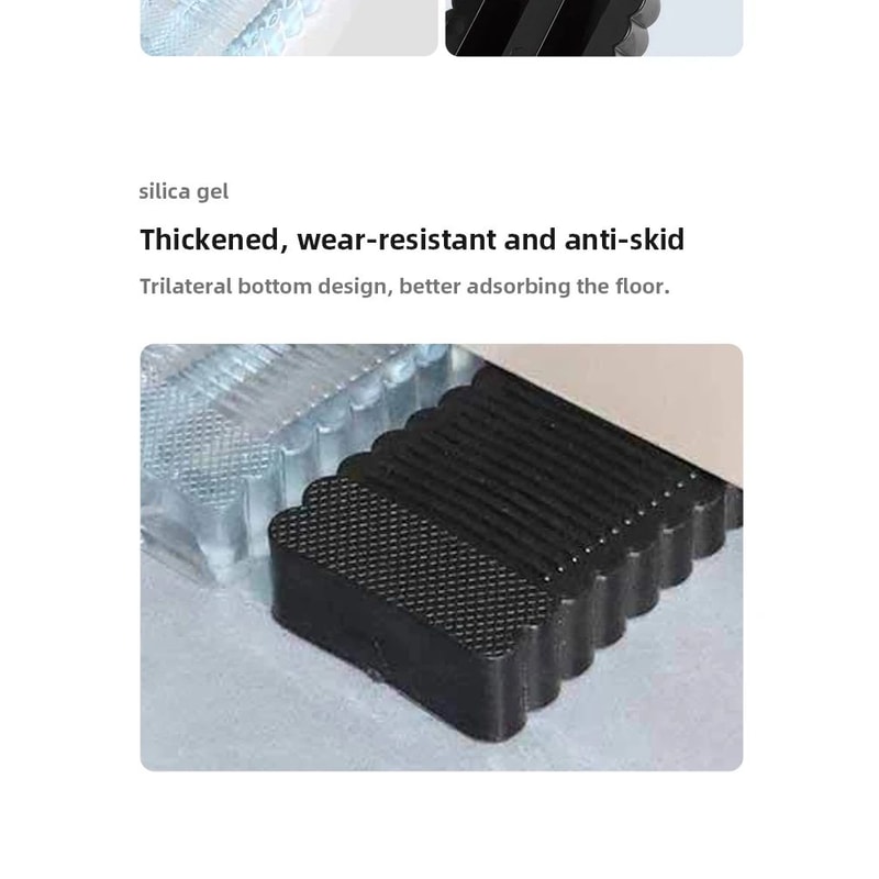 Silicone Door Stopper Wedge For Home And Office Safety 10