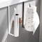 NoPunch Paper Roll And Cling Film Storage Rack 2