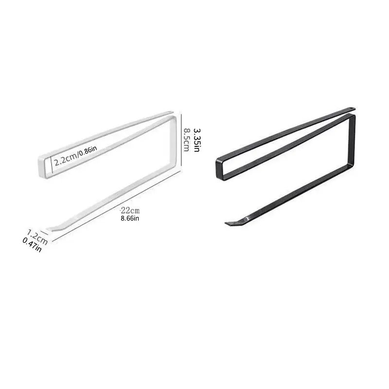 NoPunch Paper Roll And Cling Film Storage Rack 5