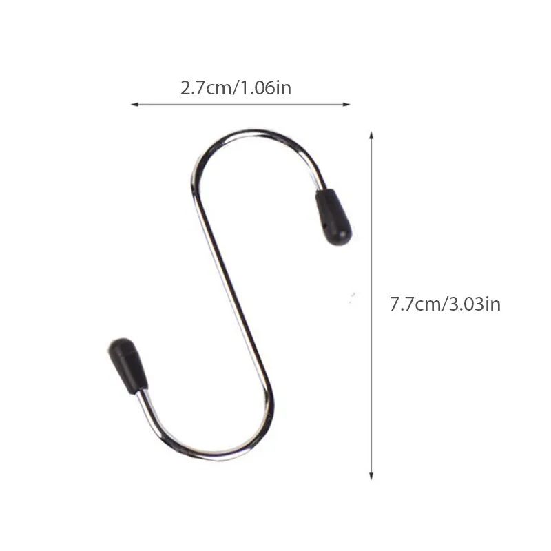 Stainless Steel S Shaped Hanging Hooks For Home Storage 5