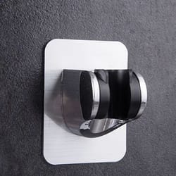 punch-free adjustable universal showerhead holder