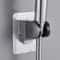 Punch Free Adjustable Universal Showerhead Holder Silver Black 0