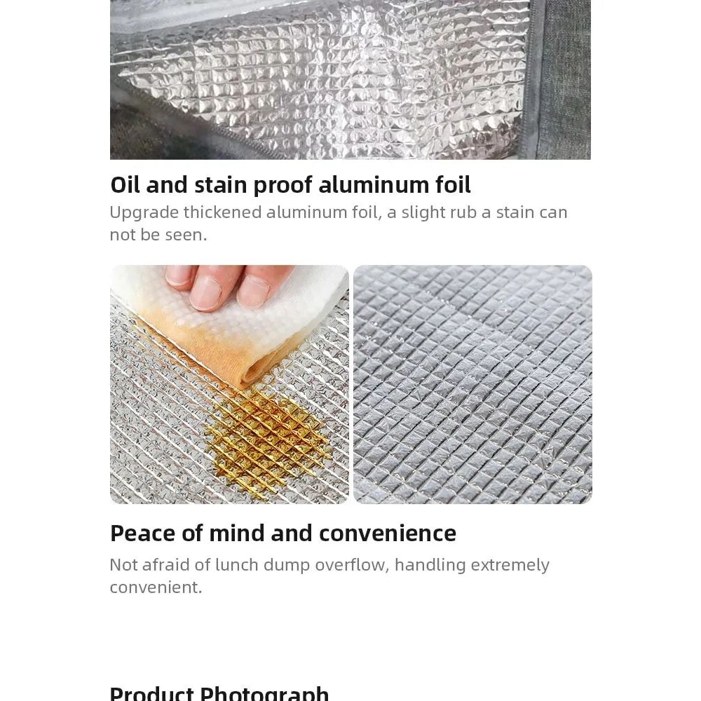 Insulated Canvas Lunch Tote Bag 10