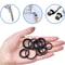 200 Pcs Rubber O Ring Seal Assortment Kit 0