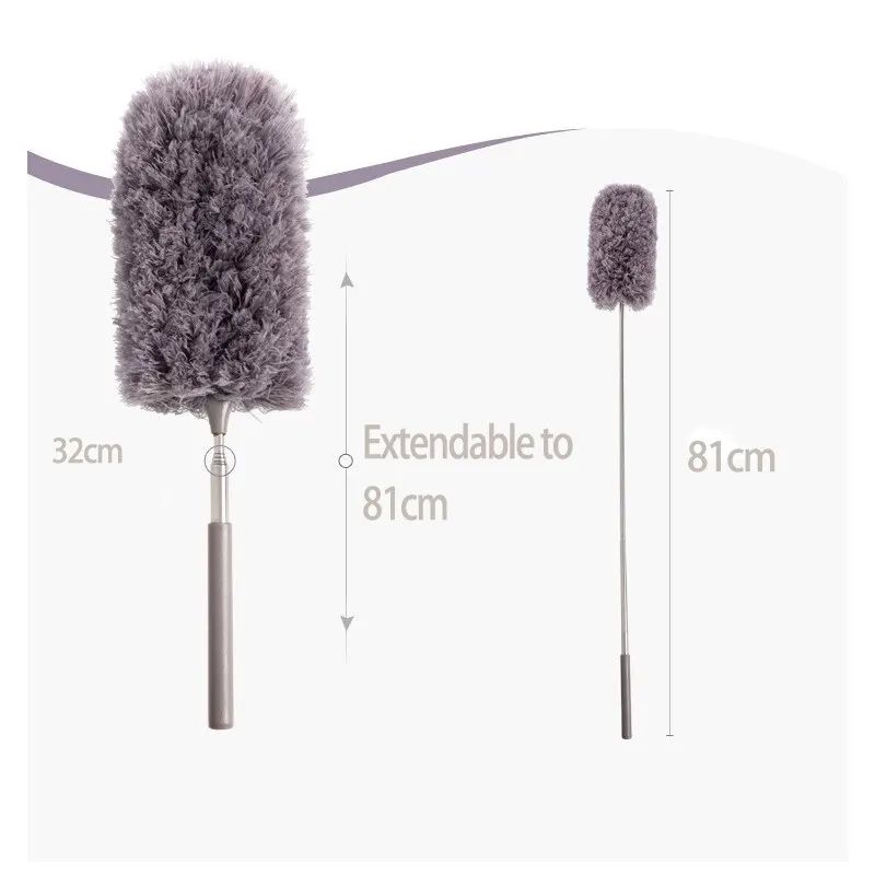 Retractable Microfiber Feather Duster 5