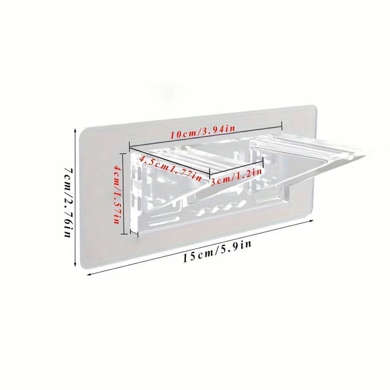 Self Adhesive Shelf Support Clips 5
